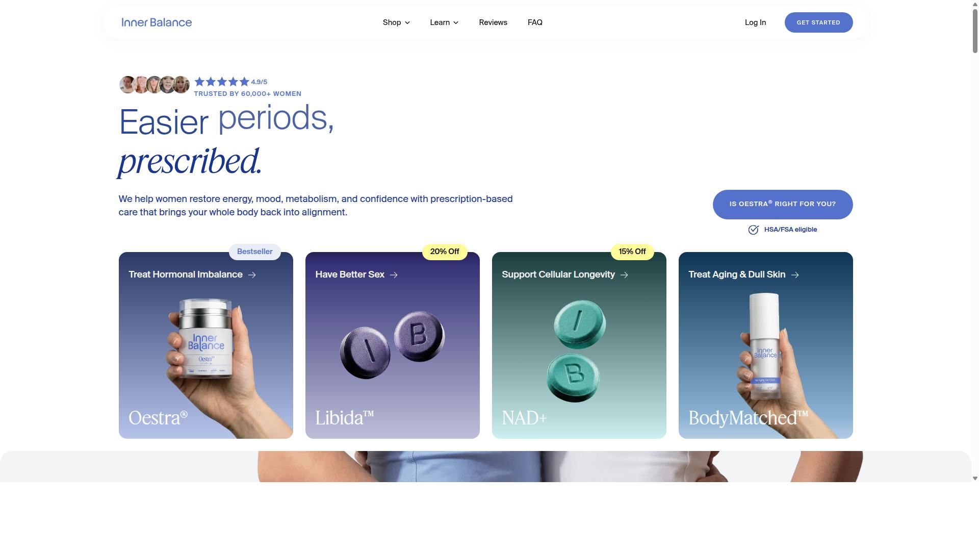 Inner Balance website